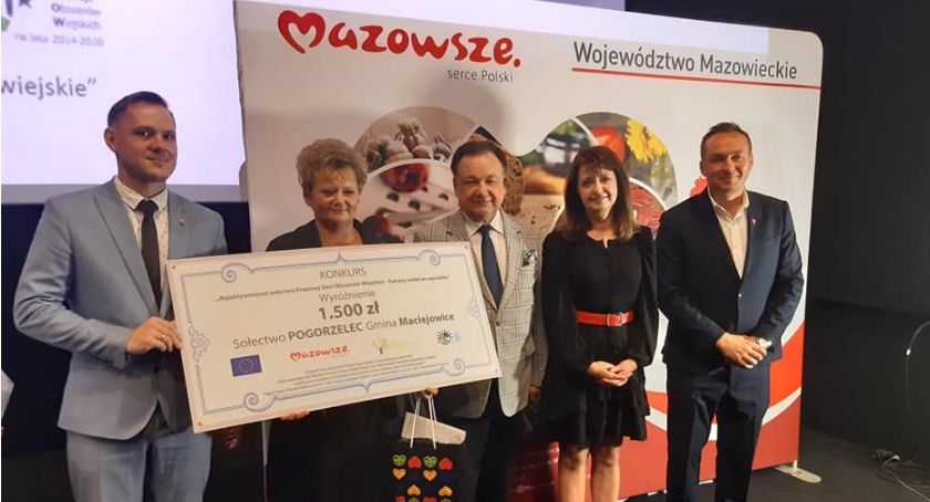 Sołectwo Pogorzelec wyróżnione