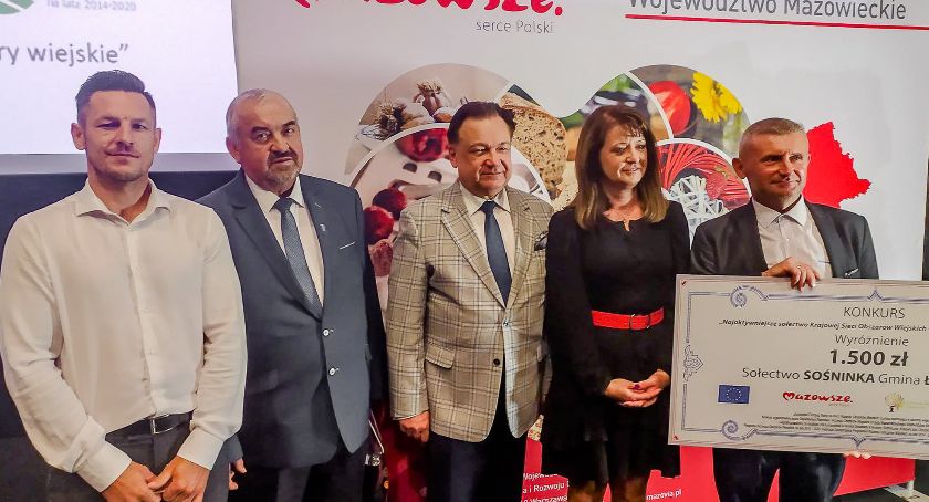 Sołectwo Sośninka wśród najaktywniejszych sołectw na Mazowszu