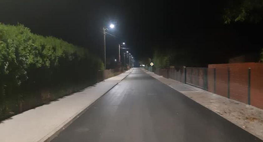 Ulica Sportowa w Maciejowicach wyremontowana