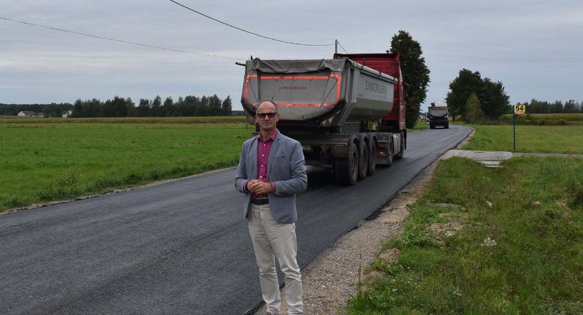 Drogowy sezon w gminie Borowie