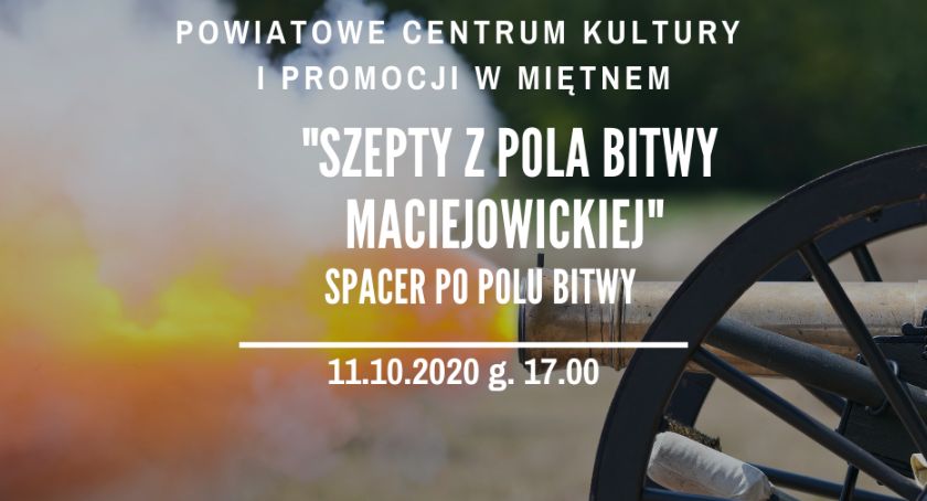 Spacer po polu bitwy pod Maciejowicami