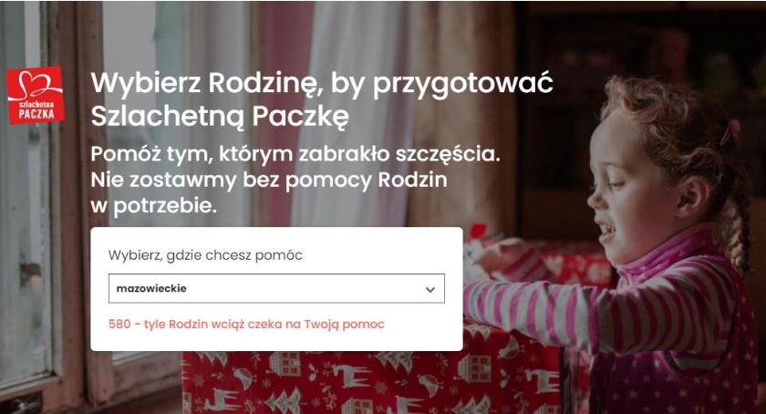 Baza rodzin już otwarta – Szlachetna Paczka działa mimo pandemii