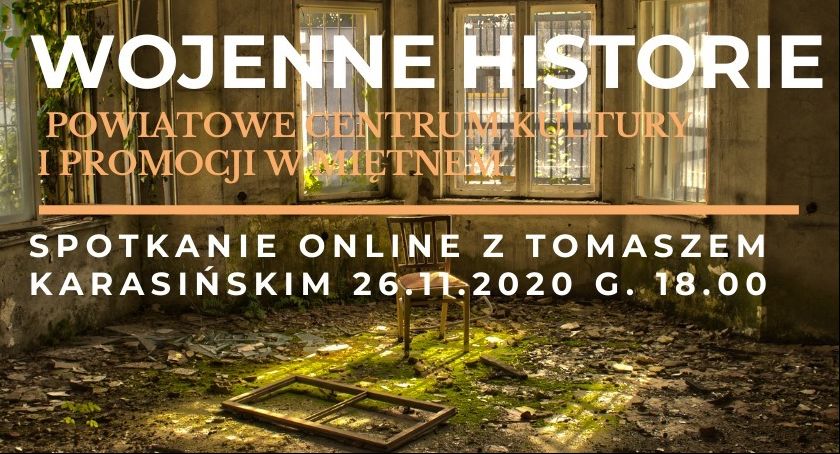 Wojenne historie – Spotkanie on-line