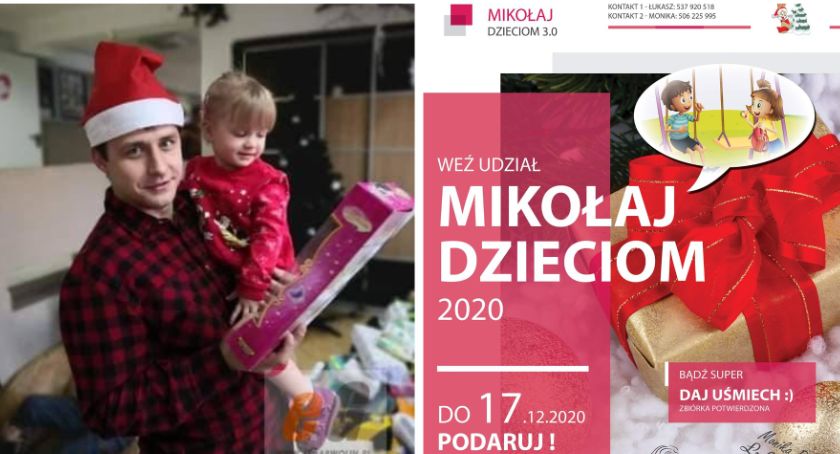Mikołaj Dzieciom! Zbiórka darów dla Rodzinnego Domu Dziecka Atena