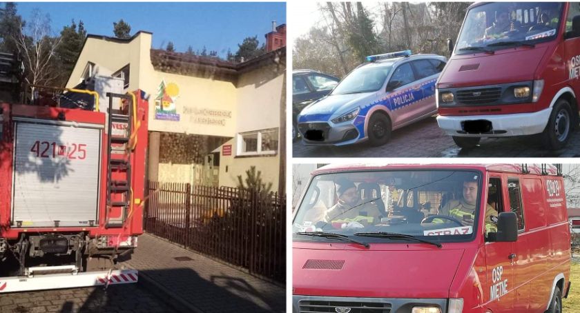 Alarmy bombowe w przedszkolach i szkole specjalnej