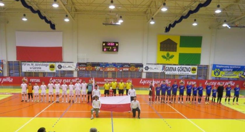 Mistrzostwa Polski w futsalu w hali sportowej w Górznie 