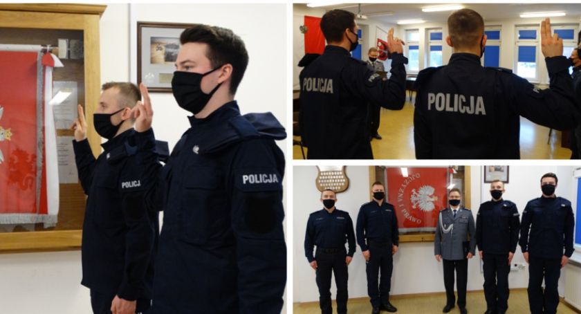 Nowi policjanci złożyli ślubowanie