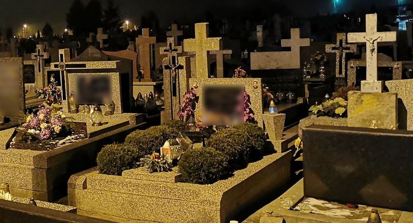 Zmarł przy grobie córki