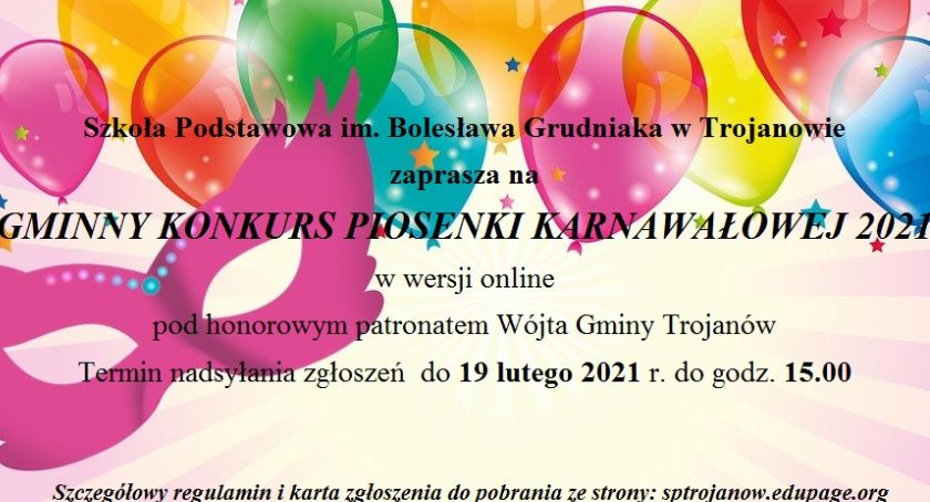 Gminny Konkurs Piosenki Karnawałowej