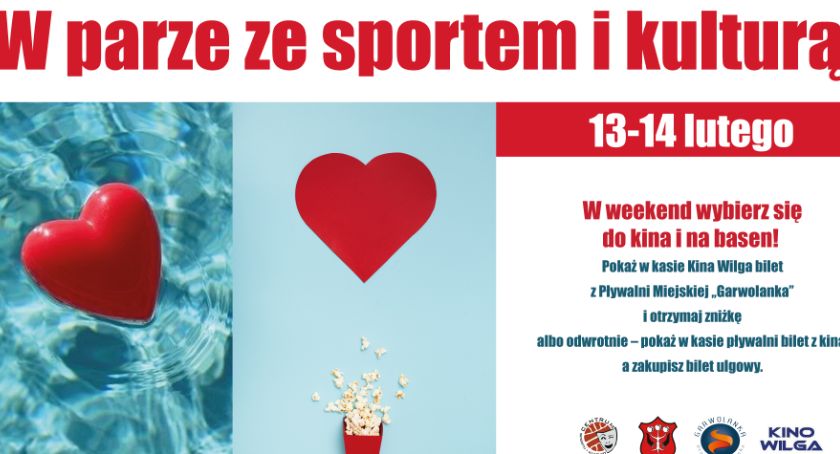 Walentynki w parze ze sportem i kulturą!