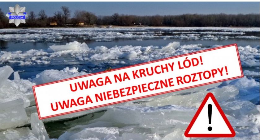 Utonęli, bo załamał się lód! Policja apeluje i ostrzega