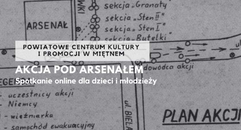 Akcja pod arsenałem – Spotkanie online dla dzieci i młodzieży