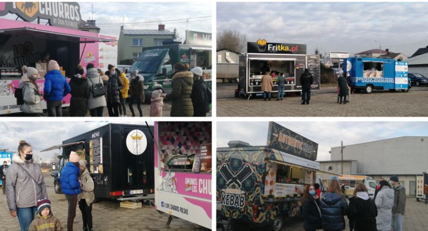 Żarciowozy już są w mieście – Food trucki zaparkowały na targowisku