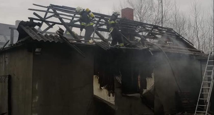 Pożar wybuchł w Poniedziałek Wielkanocny