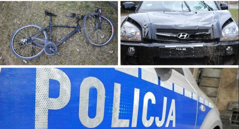 Śmiertelny wypadek na serwisówce – Nie żyje rowerzysta