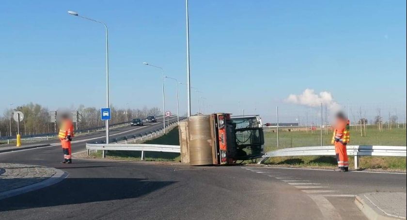 Walec spadł z lawety – Video