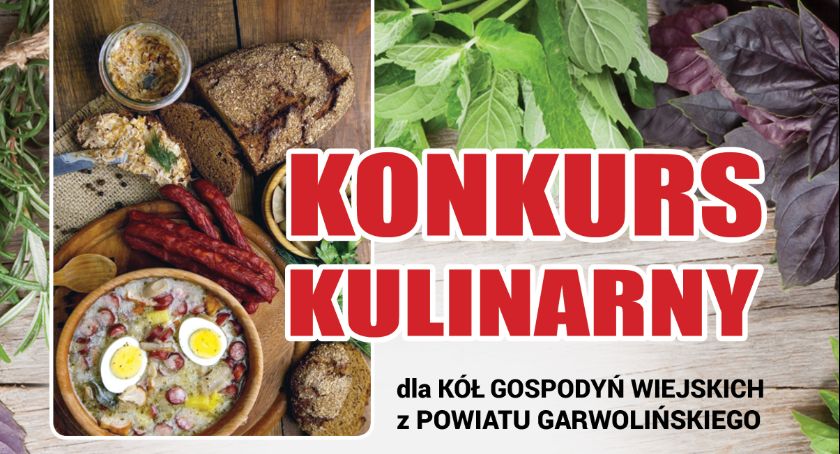 Konkurs kulinarny dla Kół Gospodyń Wiejskich – Jadą goście, jadą... I czym ich podejmiemy?