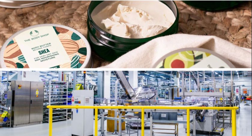 Kosmetyki kultowej marki The Body Shop produkowane w Avon Garwolin