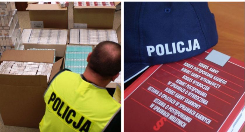 Ponad 5 tysięcy paczek nielegalnych papierosów w rękach policji