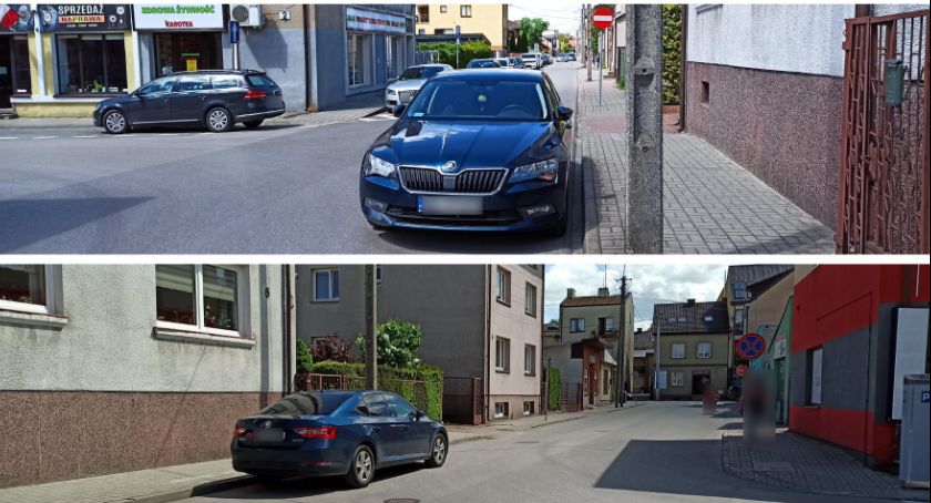 Auto posła parkowało na skrzyżowaniu i zakazie – Mieszkaniec wezwał policję