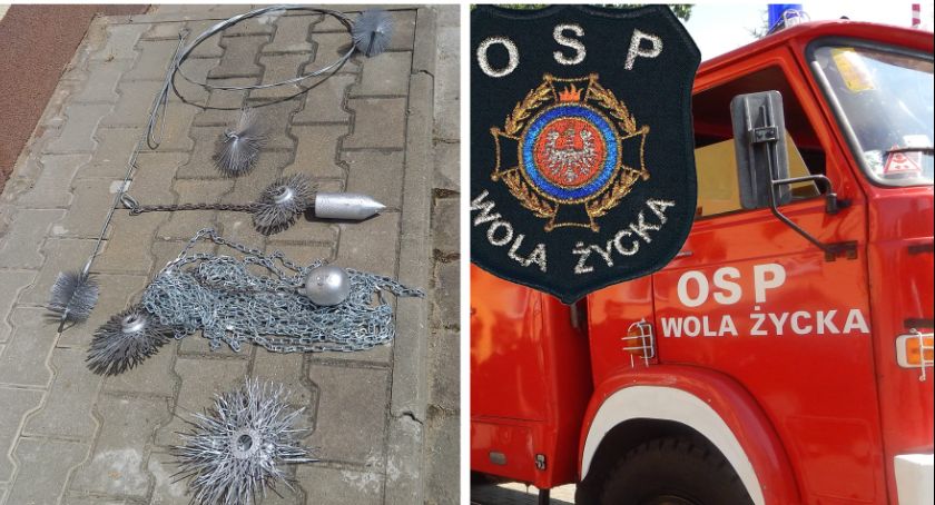 Ochotnicy otrzymali sprzęt kominiarski