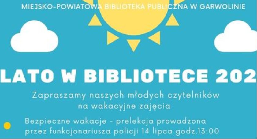 Lato w bibliotece 2021 – Harmonogram zajęć