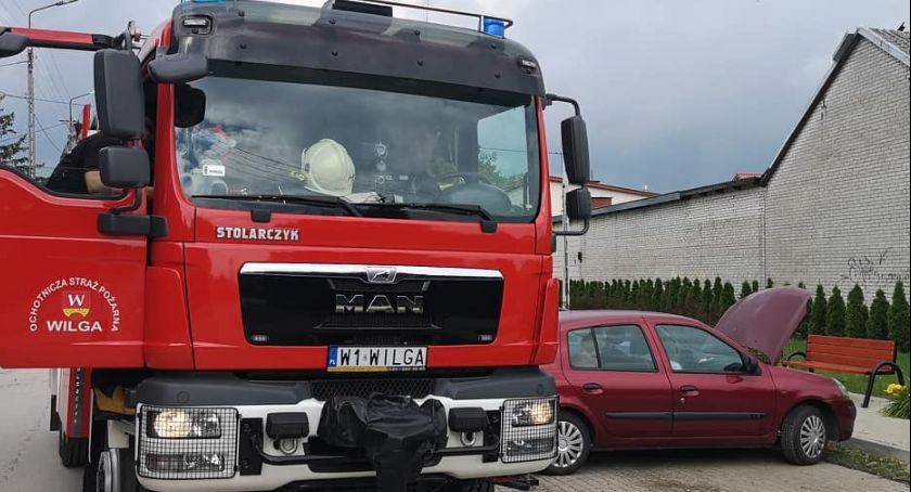 Strażacy uratowali uwięzionego kota