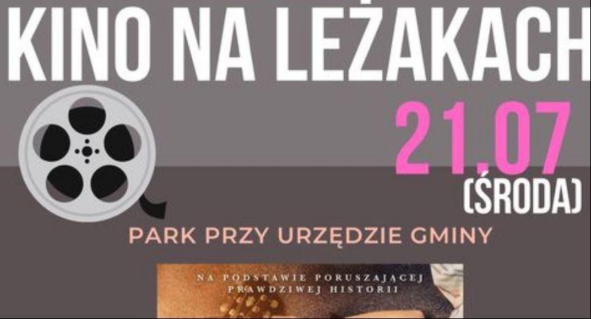 Kino na leżakach w Sobolewie