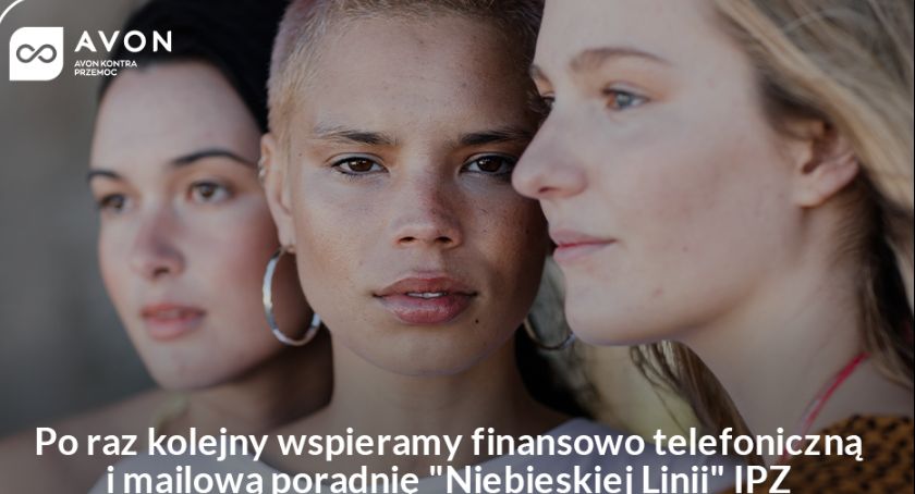 Avon ponownie wspiera „Niebieską Linię”