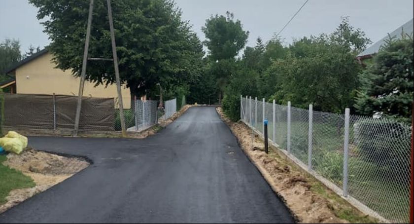 W Oronnem przebudowują drogę