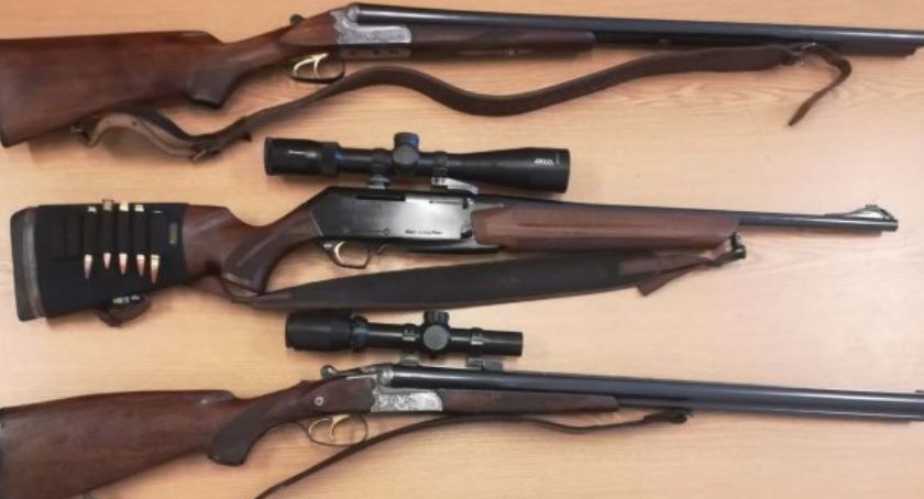 Areszt za włamanie i kradzież broni z leśniczówki