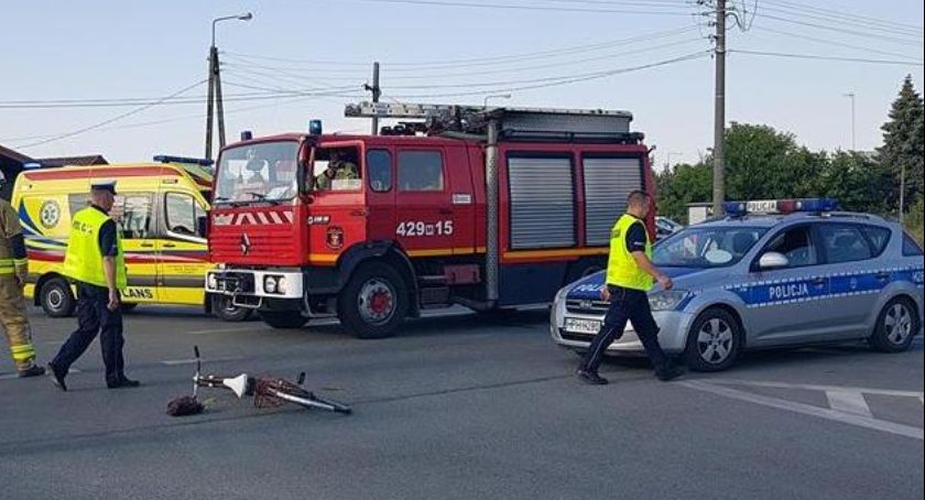 Wypadek z udziałem dwóch rowerzystek – Jedna była kompletnie pijana