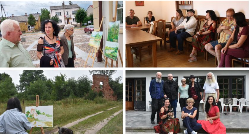 Pierwszy międzynarodowy plener malarski – Śladami Tadeusza Kościuszki nad Wisłą