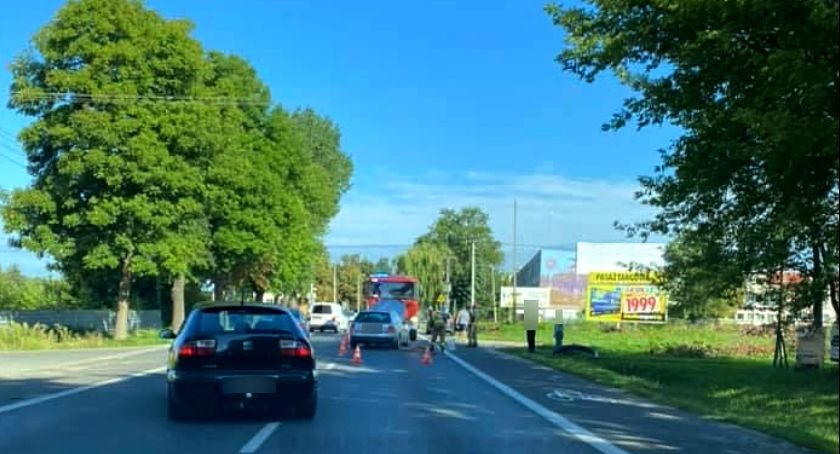 Kolizja na Lubelskiej