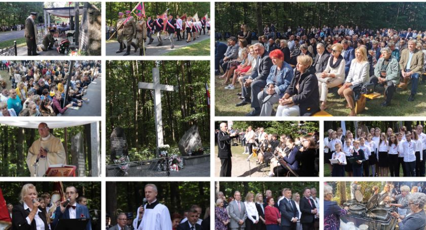Cześć pamięci poległych! – Zdjęcia i video z uroczystości w unińskim lesie