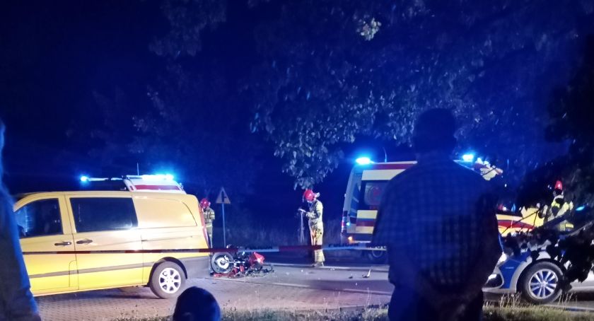 Dwa poważne wypadki z udziałem jednośladów – Trójka nastolatków w szpitalu