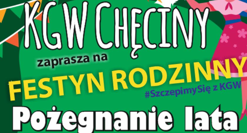 Festyn na pożegnanie lata w Chęcinach 