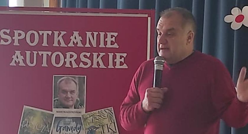 Marcin Kostrzyński odwiedził Górzno