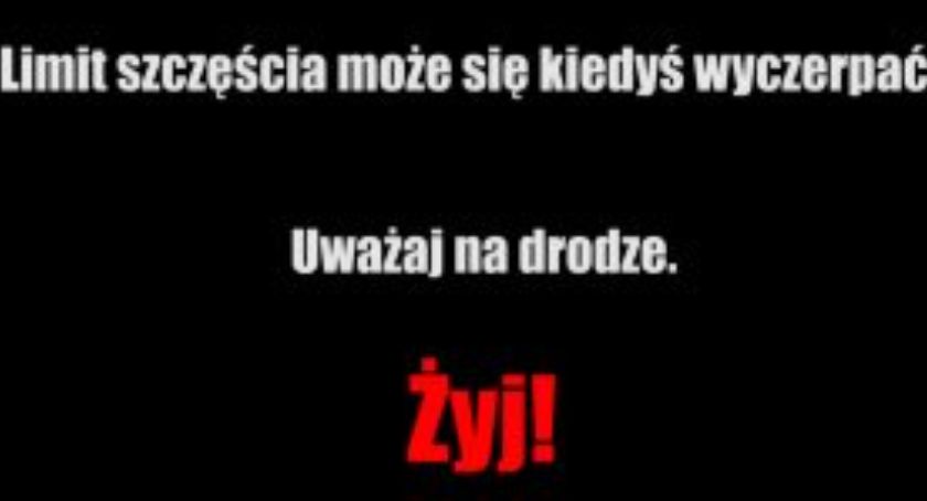Bądźmy ostrożni oraz widoczni na drodze!