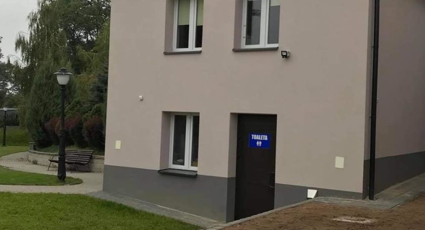 Toaleta już gotowa