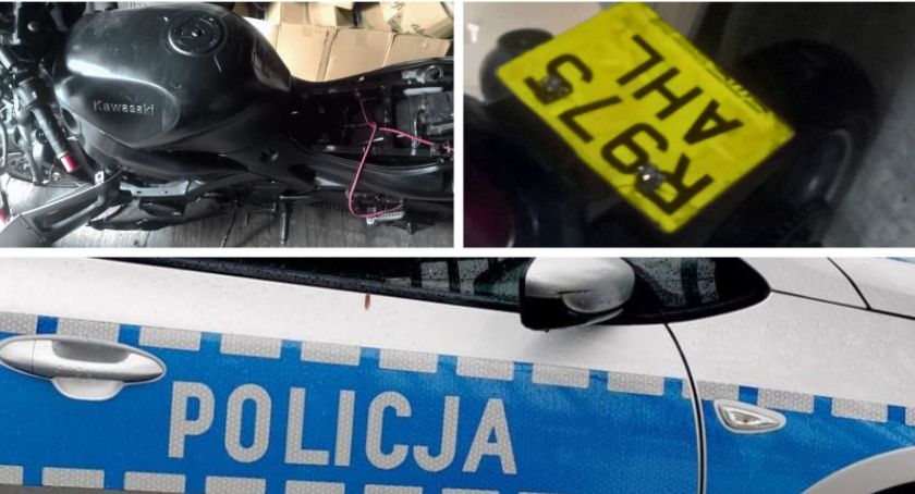 Poszukiwany właściciel motocykla