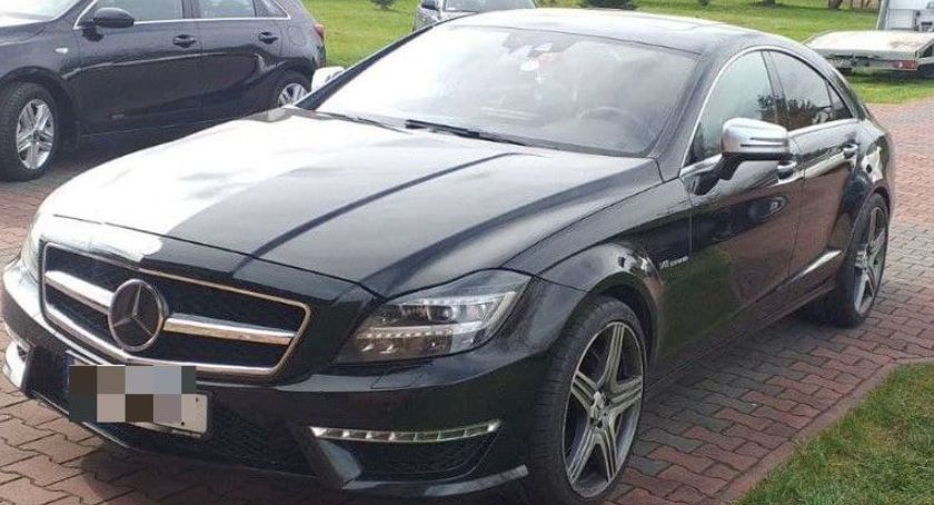 Skradziony mercedes warty 200 tys. zł odzyskany