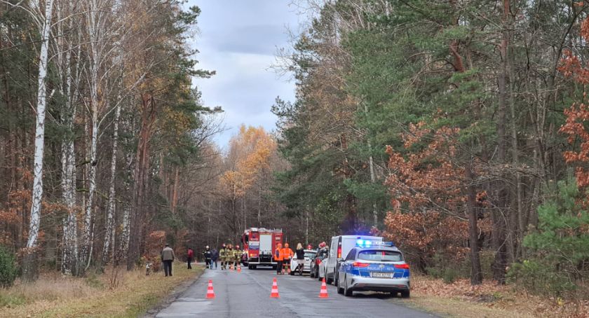 Wypadek – Kobieta w ciąży zabrana śmigłowcem LPR do szpitala
