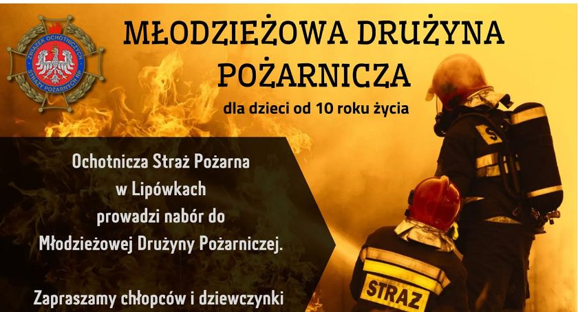 OSP Lipówki zaprasza do Młodzieżowej Drużyny Pożarniczej