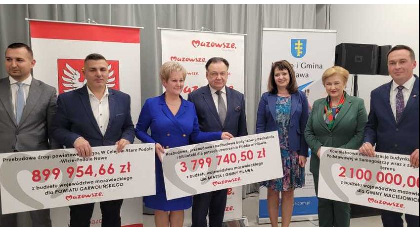 Samorząd Mazowsza pomoże w realizacji kolejnych inwestycji w powiecie garwolińskim
