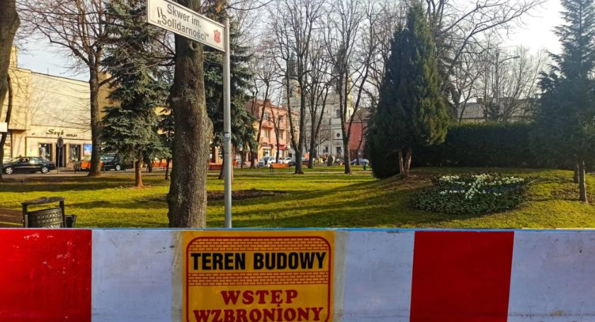 Od 1 grudnia utrudnienia w związku z rewitalizacją Skweru Solidarności