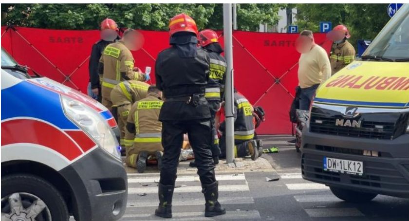 Śmiertelny wypadek w Parysowie