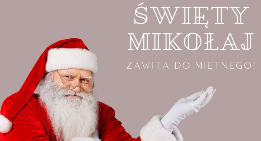 Święty Mikołaj odwiedzi Miętne