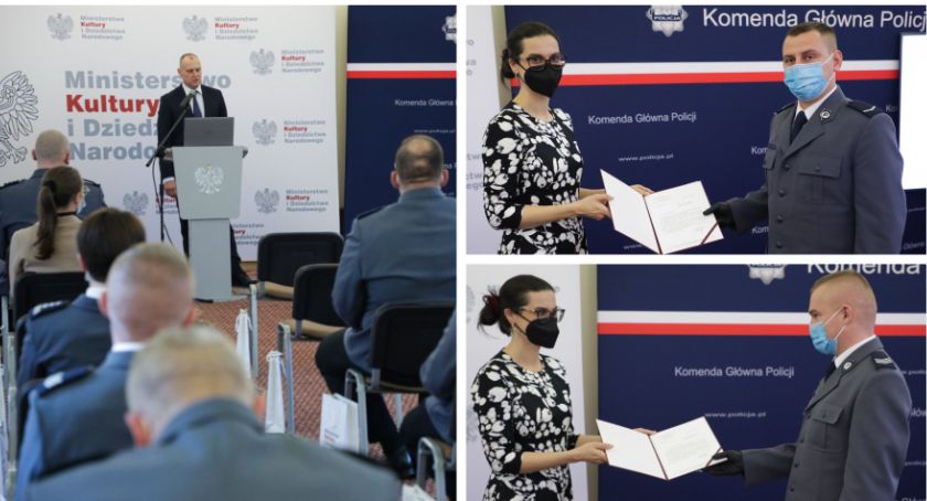 Nasi policjanci wyróżnieni przez Generalnego Konserwatora Zabytków