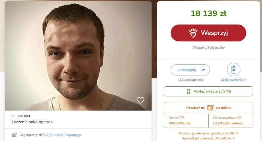 Guz mózgu odebrał Tomkowi dotychczasowe życie - Pomóżmy mu je odzyskać!